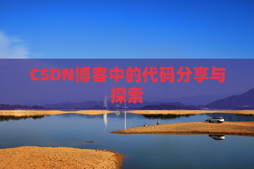 CSDN博客中的代码分享与探索